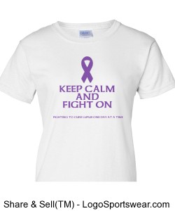 Ladies Keep Calm and Fight On Design Zoom